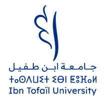 Ibn Tofail University Logo Vertical Full Color and white 014 1
